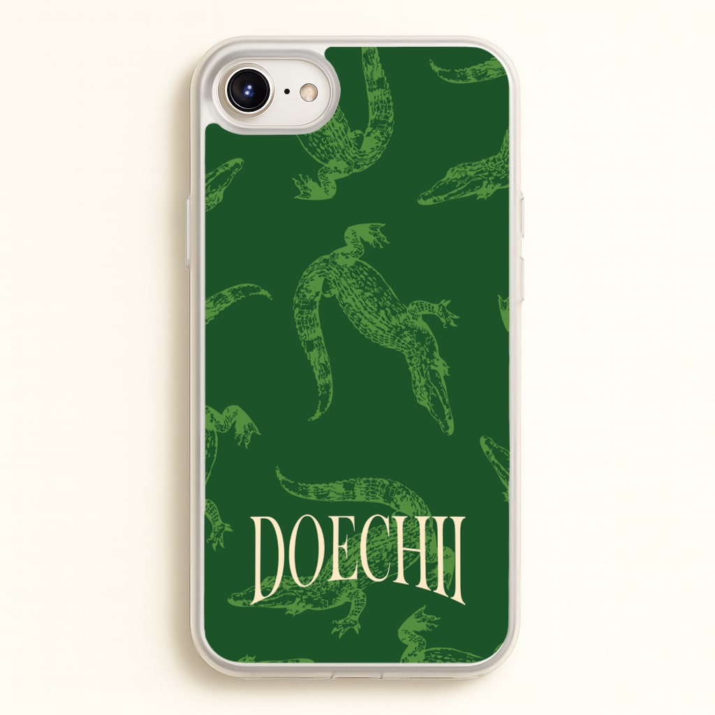 Alligator Pattern - Doechii Phone Case for iPhone 6 Plus / 7 Plus / 8 Plus