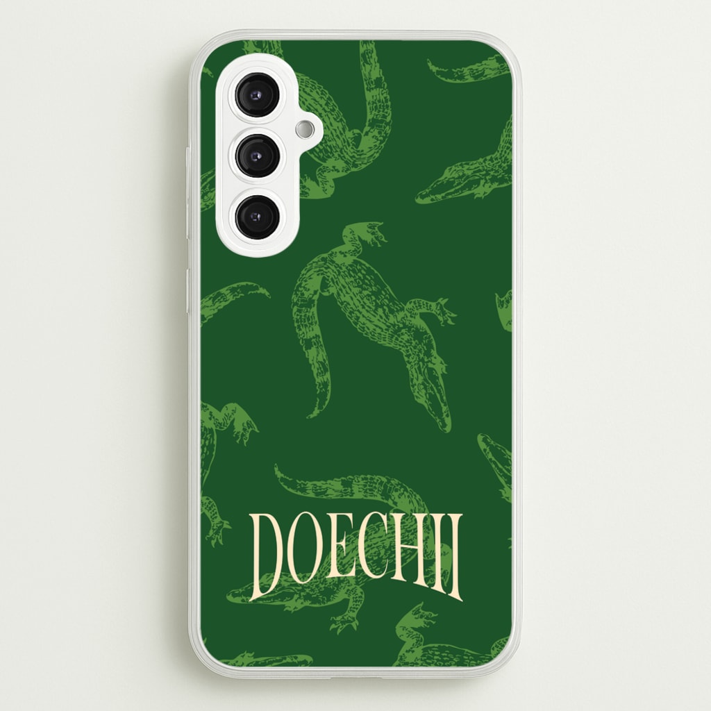Alligator Pattern - Doechii Phone Case for Galaxy S23FE