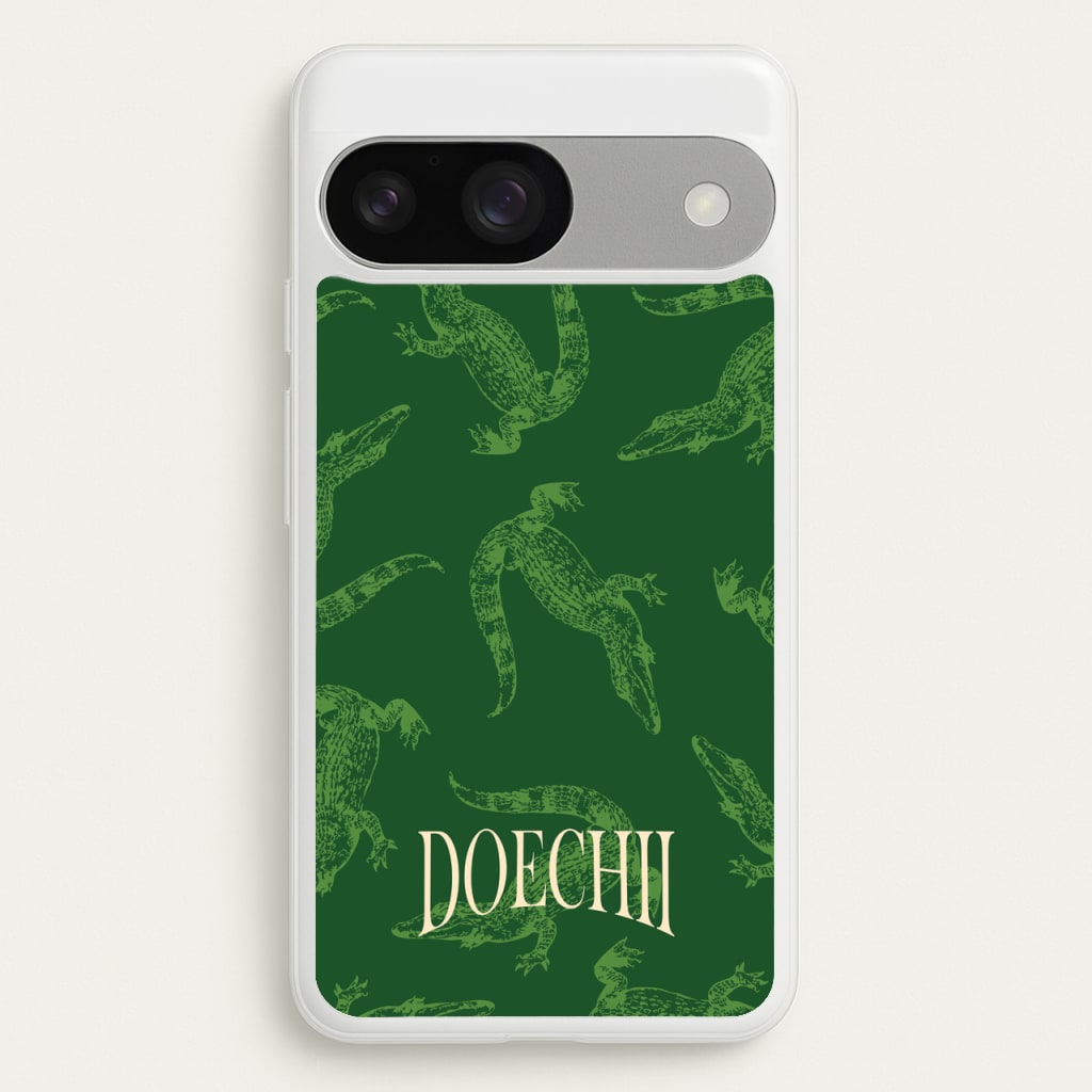 Alligator Pattern - Doechii Phone Case for Google Pixel 9 / 9 Pro