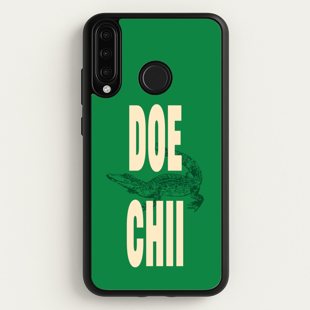 Rapper Alligator Print - Doechii Phone Case for Huawei P30 Lite