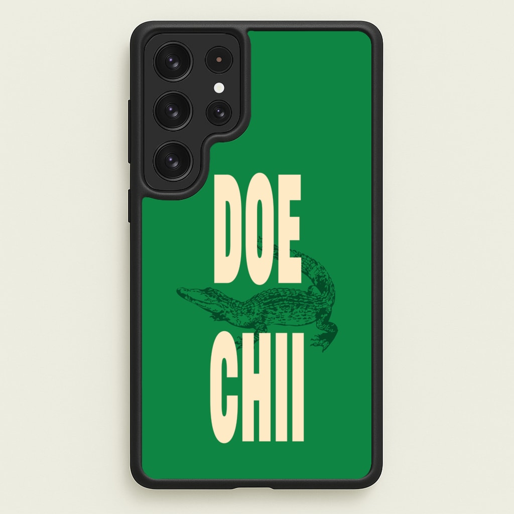 Rapper Alligator Print - Doechii Phone Case for Galaxy S22 Ultra