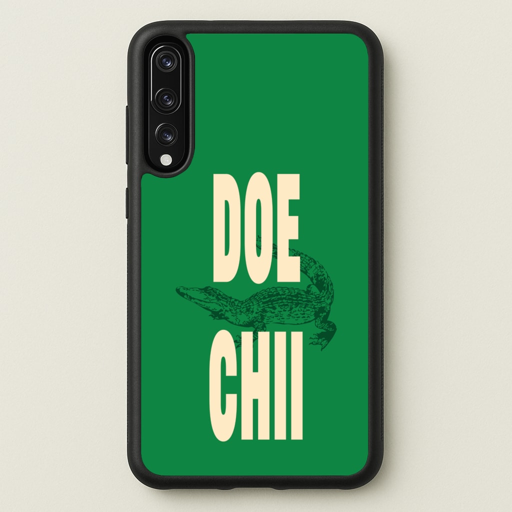 Rapper Alligator Print - Doechii Phone Case for Huawei P20 Pro