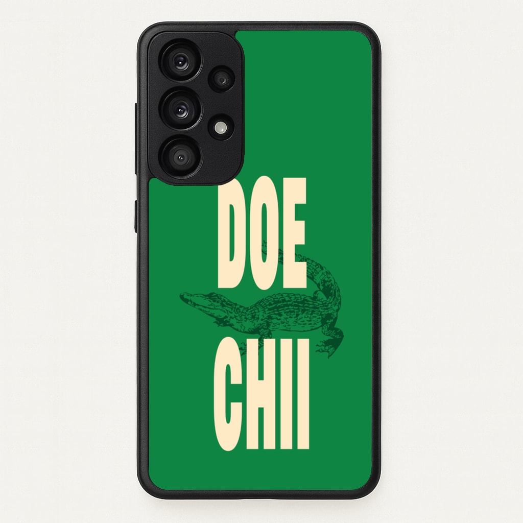 Rapper Alligator Print - Doechii Phone Case for Galaxy A33