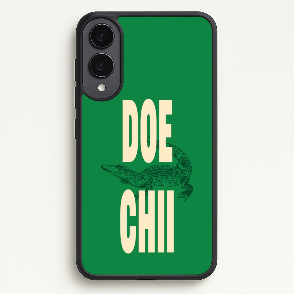 Rapper Alligator Print - Doechii Phone Case for Galaxy S25 Edge
