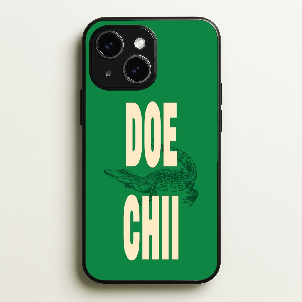 Rapper Alligator Print - Doechii Phone Case for iPhone 14