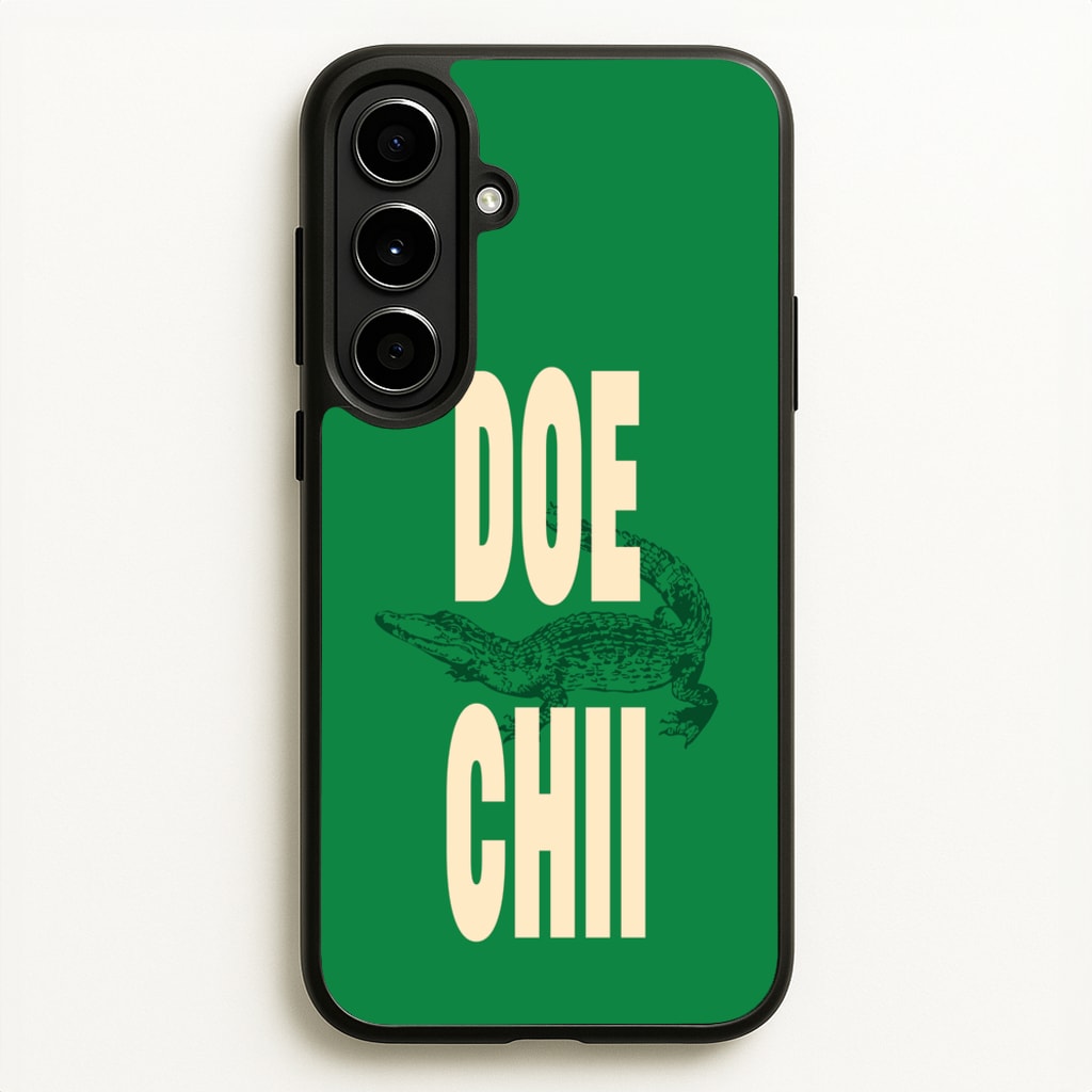 Rapper Alligator Print - Doechii Phone Case for Galaxy A56