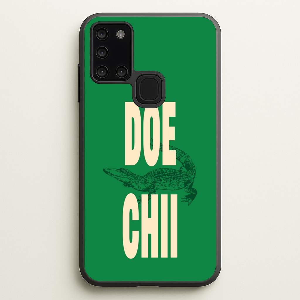 Rapper Alligator Print - Doechii Phone Case for Galaxy A21s