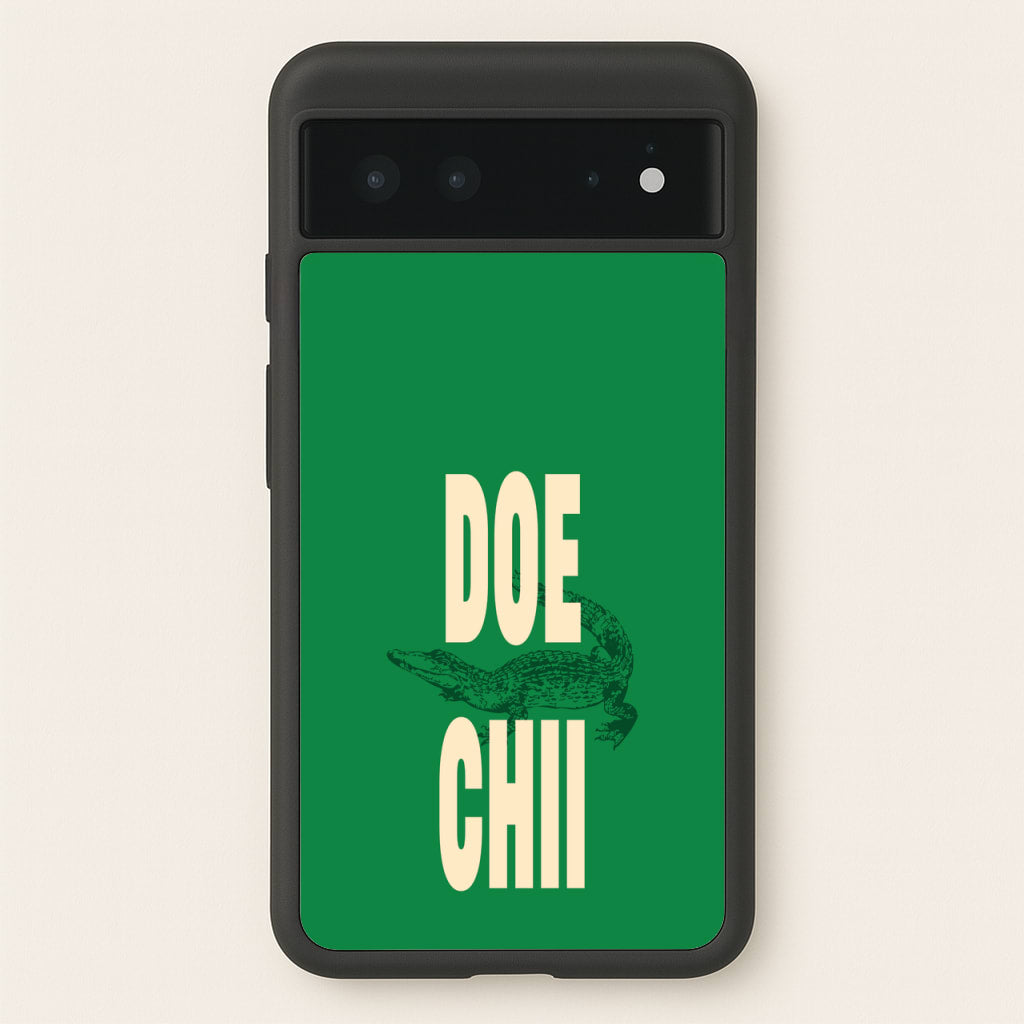 Rapper Alligator Print - Doechii Phone Case for Google Pixel 6