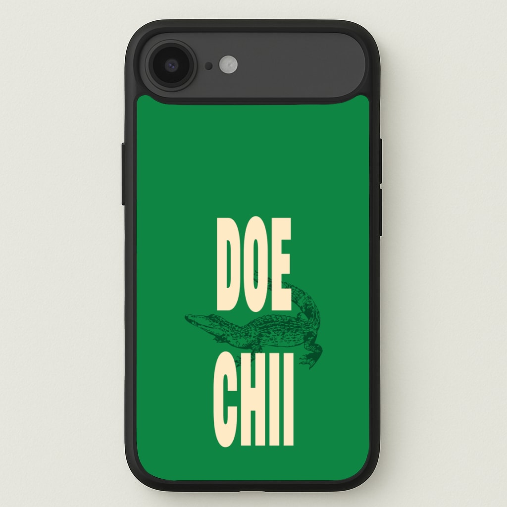 Rapper Alligator Print Phone Case for iPhone 17 Air