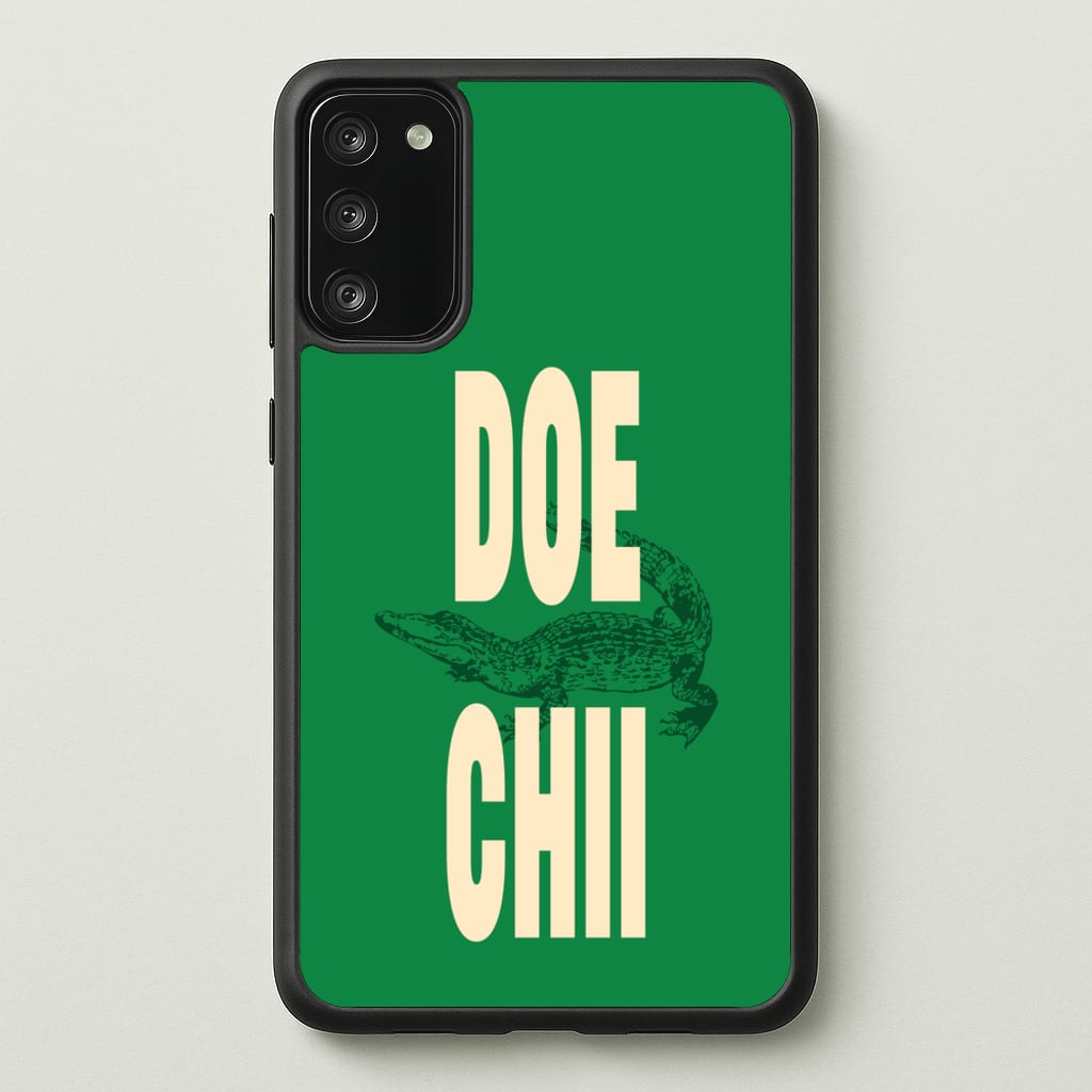Rapper Alligator Print - Doechii Phone Case for Galaxy S20