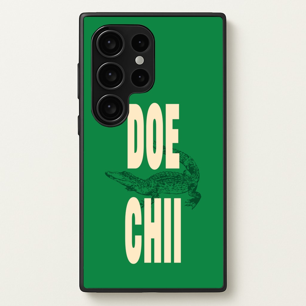 Rapper Alligator Print - Doechii Phone Case for Galaxy S24 Ultra