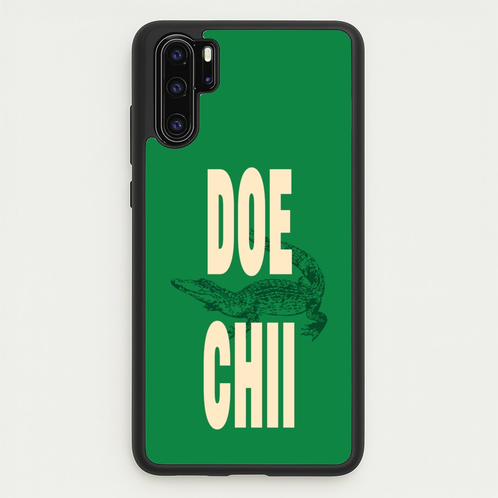 Rapper Alligator Print - Doechii Phone Case for Huawei P30 Pro