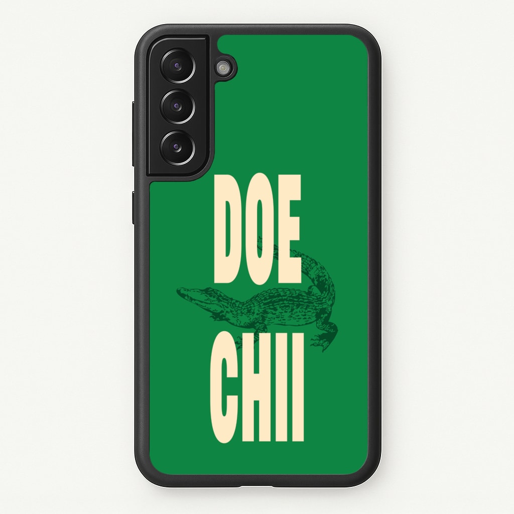 Rapper Alligator Print - Doechii Phone Case for Galaxy S21