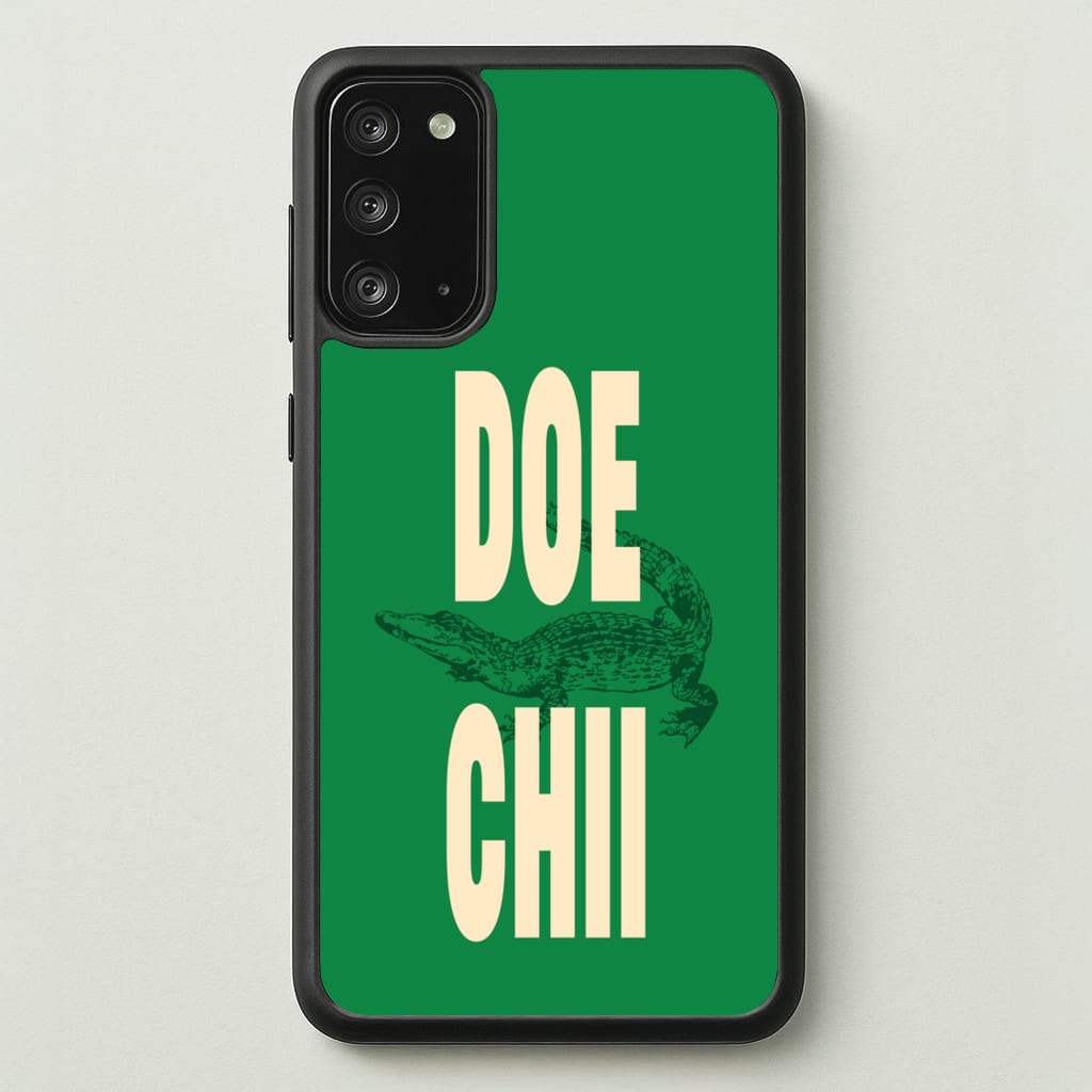 Rapper Alligator Print - Doechii Phone Case for Galaxy Note 20