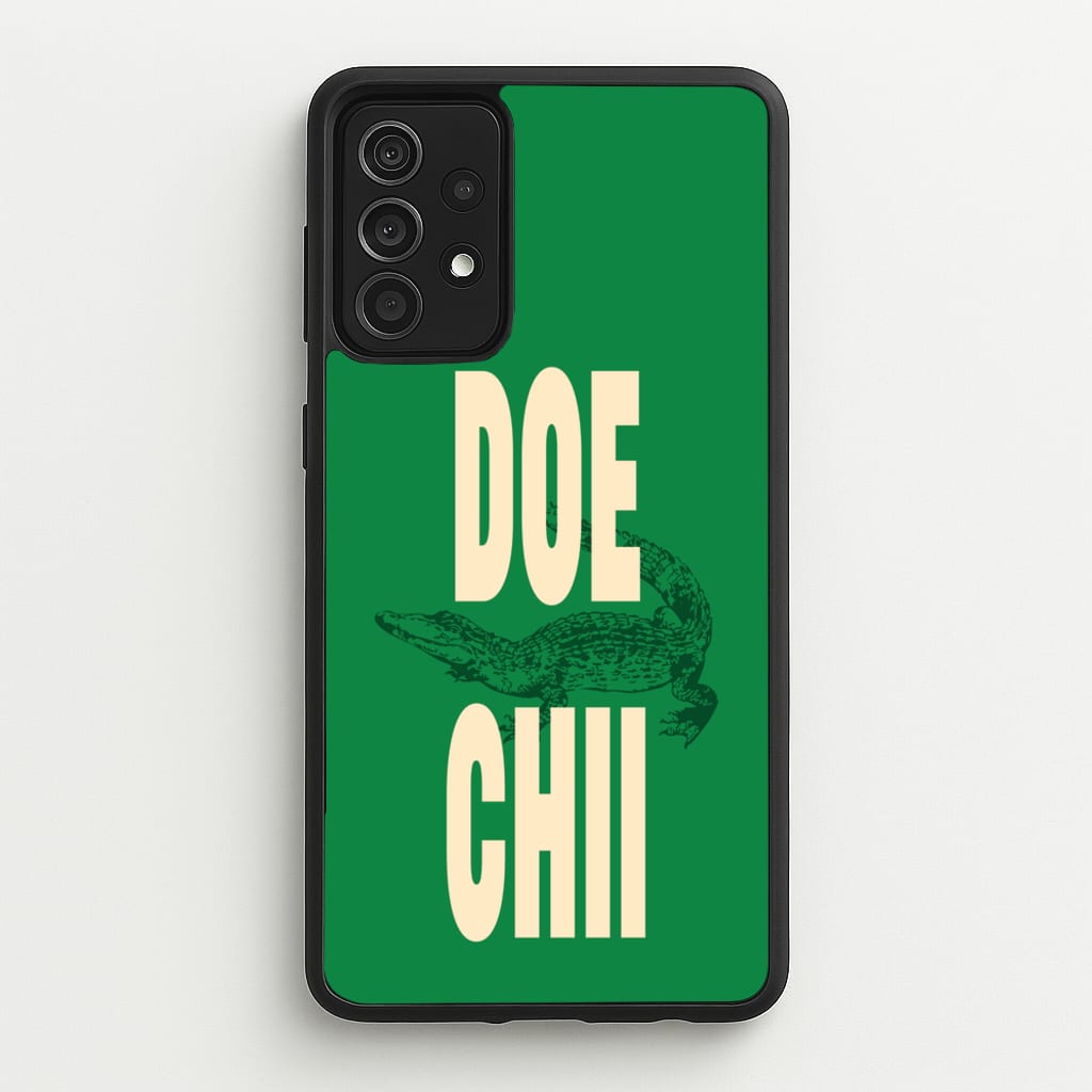Rapper Alligator Print - Doechii Phone Case for Galaxy A52 / A52s
