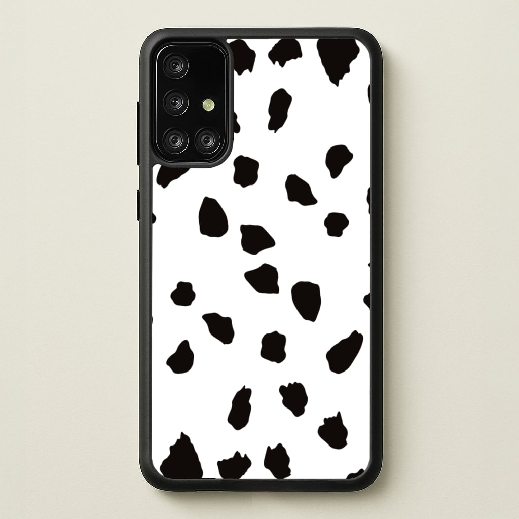 Dalmatian - Dog Pattern - Dog Patterned Phone Case for Galaxy A71