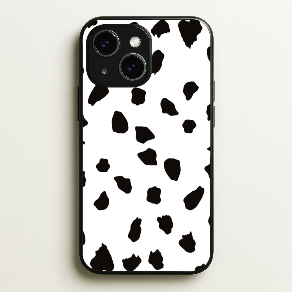 Dalmatian - Dog Pattern - Dog Patterned Phone Case for iPhone 15