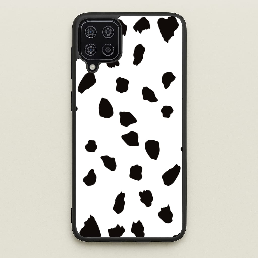 Dalmatian - Dog Pattern - Dog Patterned Phone Case for Galaxy A12