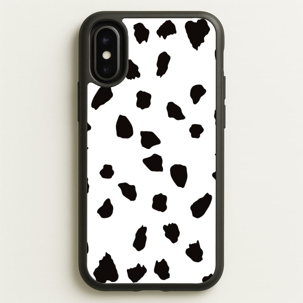 Dalmatian - Dog Pattern - Dog Patterned Phone Case for iPhone X / XS