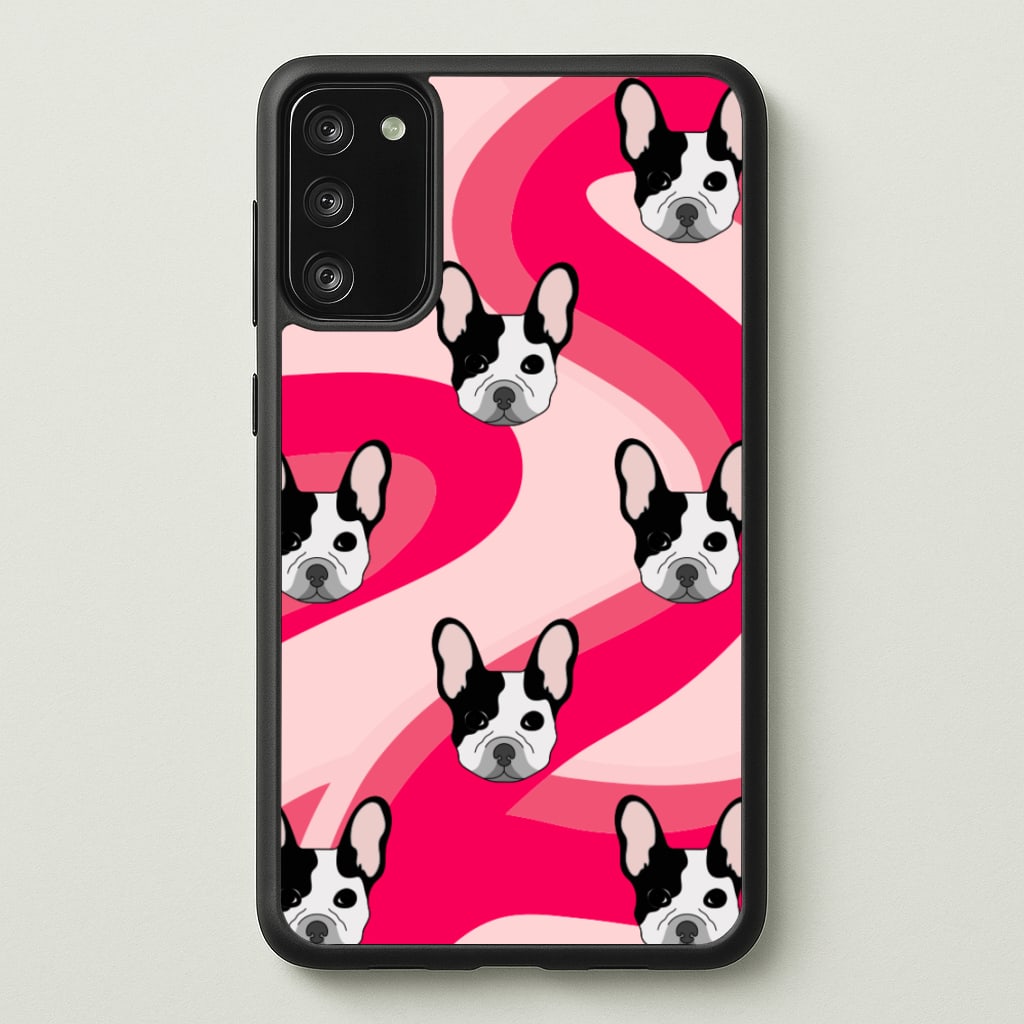Abstact Frenchie - Dog Pattern - Dog Patterned Phone Case for Galaxy A41