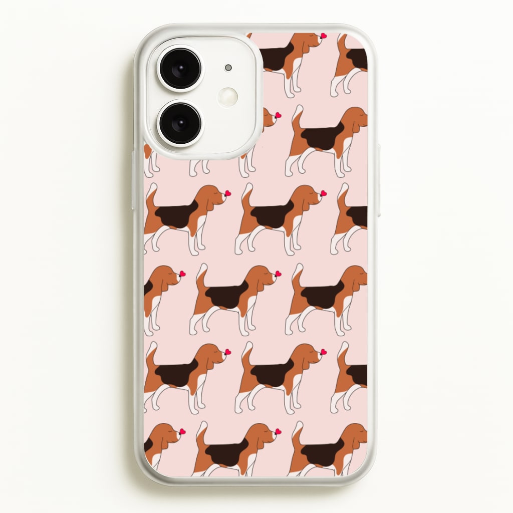 Love Beagle - Dog Pattern - Dog Patterned Phone Case for iPhone 11