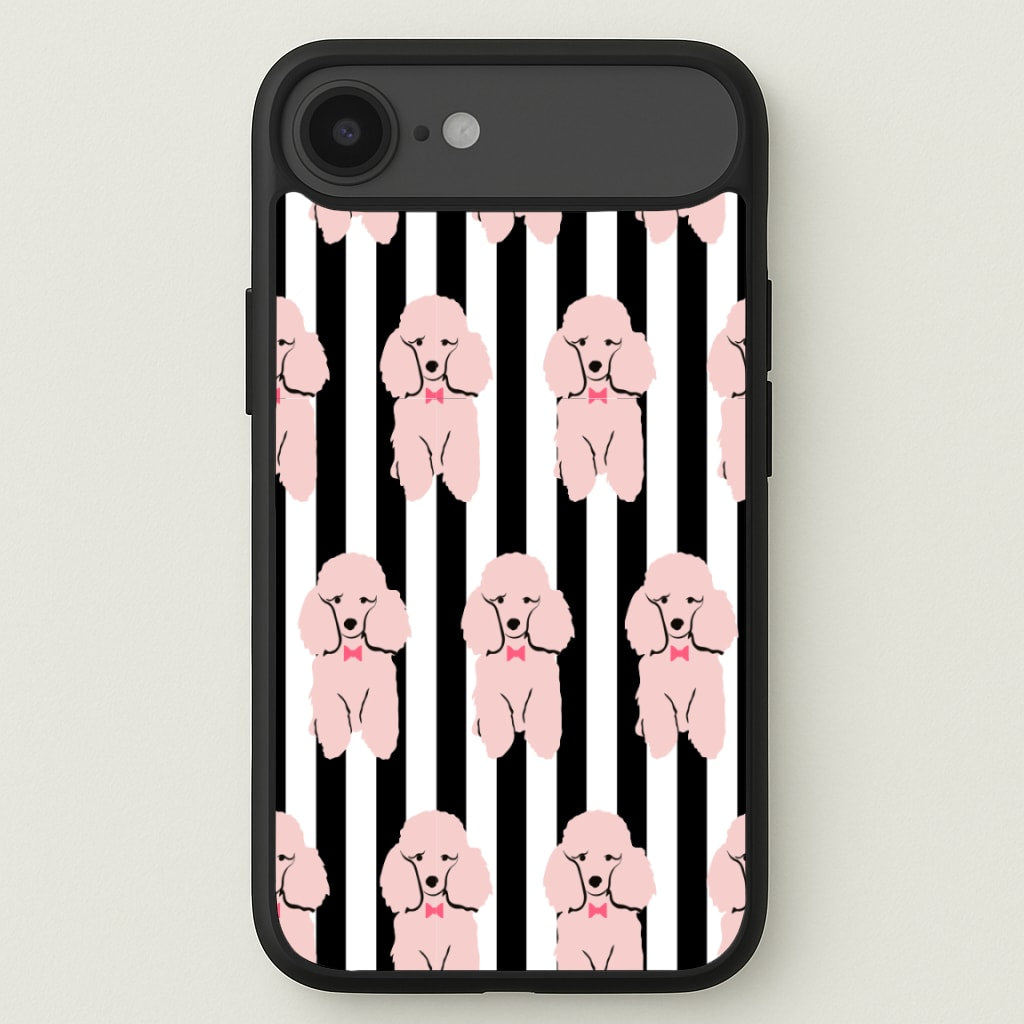 Striped Poodle - Dog Pattern Phone Case for iPhone 17 Air