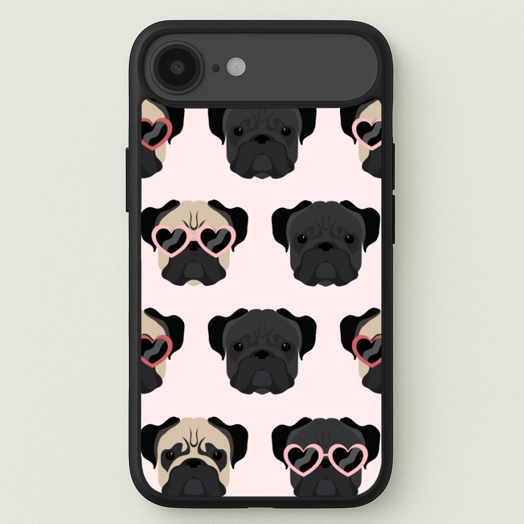Sunny Pug Life - Dog Pattern Phone Case for iPhone 17 Air