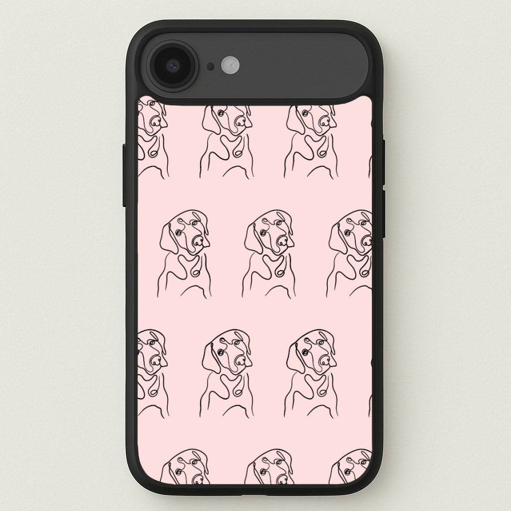 Labrador Outline - Dog Pattern Phone Case for iPhone 17 Air