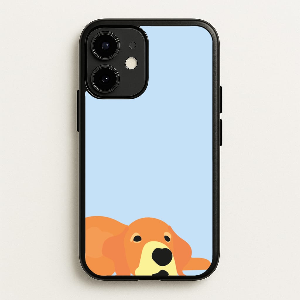 Laying and chilling - Dog Patterns - Dog Patterns Phone Case for iPhone 12 / 12 Pro