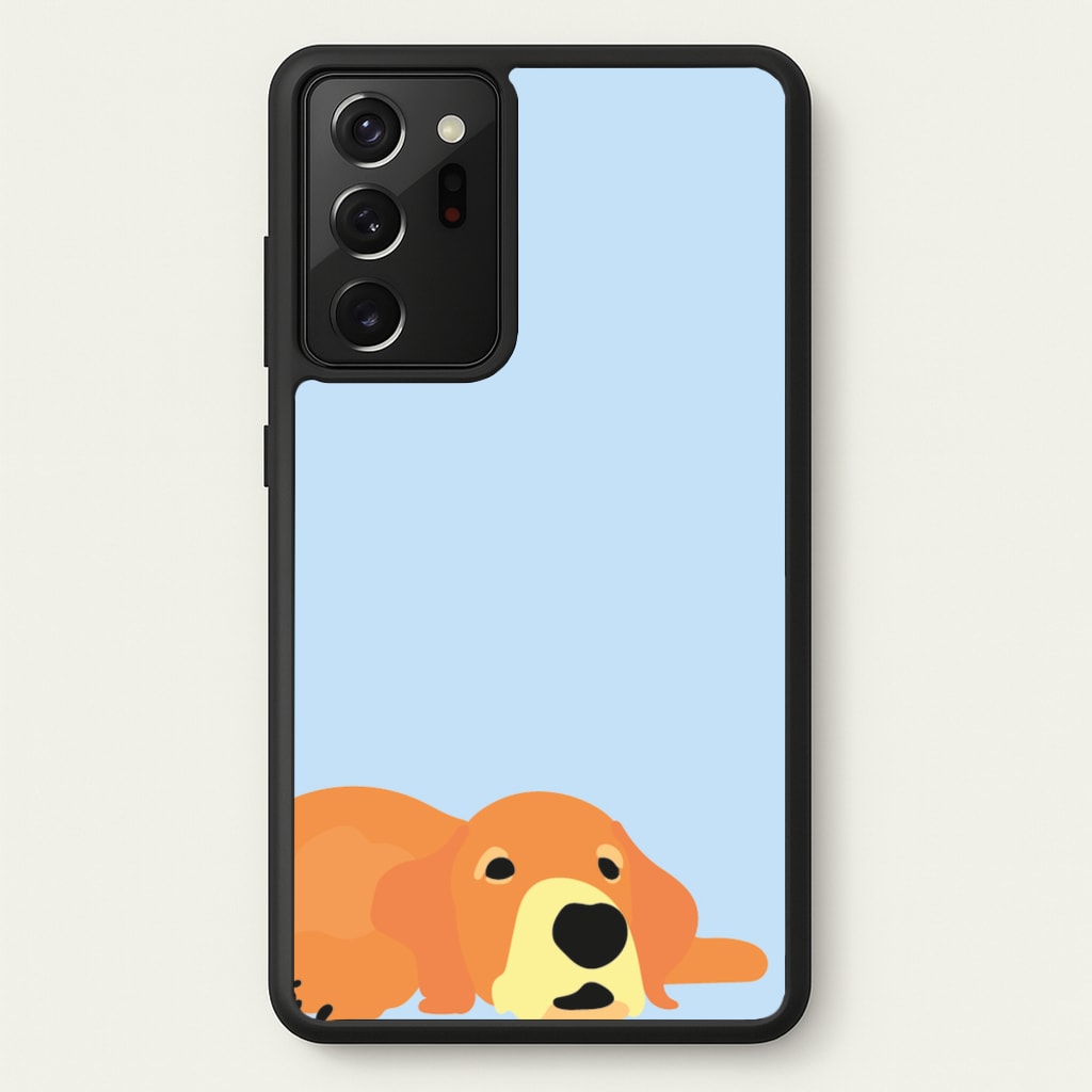 Laying and chilling - Dog Patterns - Dog Patterns Phone Case for Galaxy Note 20 Ultra