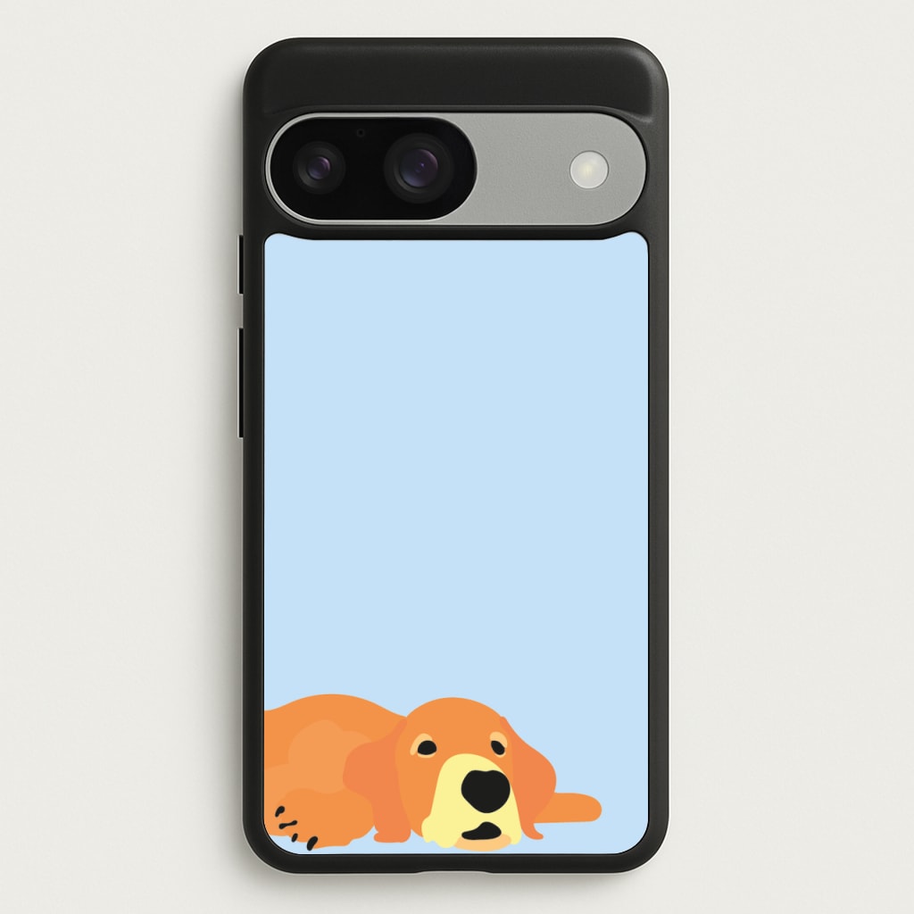 Laying and chilling - Dog Patterns - Dog Patterns Phone Case for Google Pixel 9 / 9 Pro