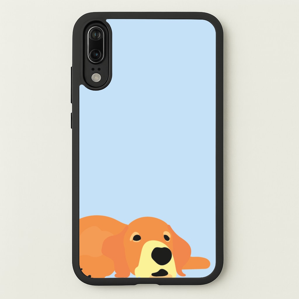 Laying and chilling - Dog Patterns - Dog Patterns Phone Case for Huawei P20