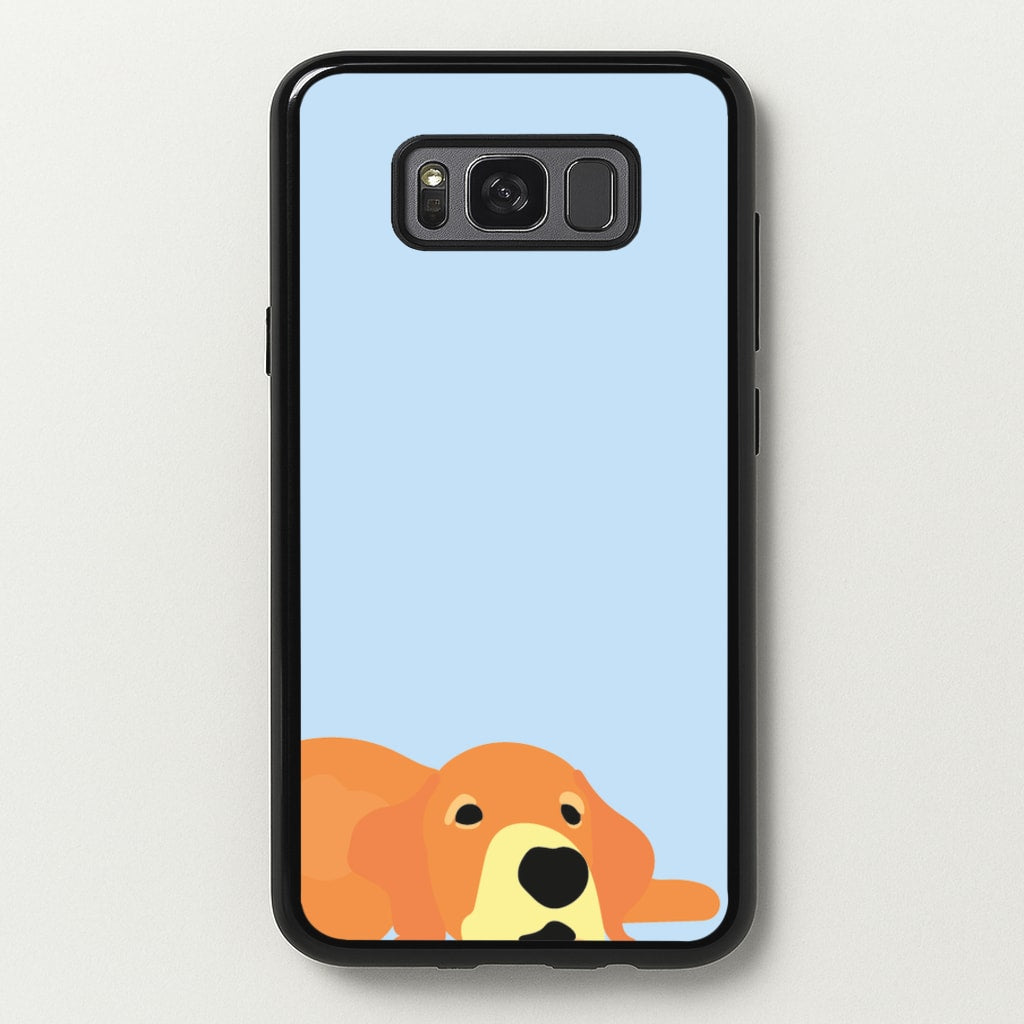 Laying and chilling - Dog Patterns - Dog Patterns Phone Case for Galaxy S8