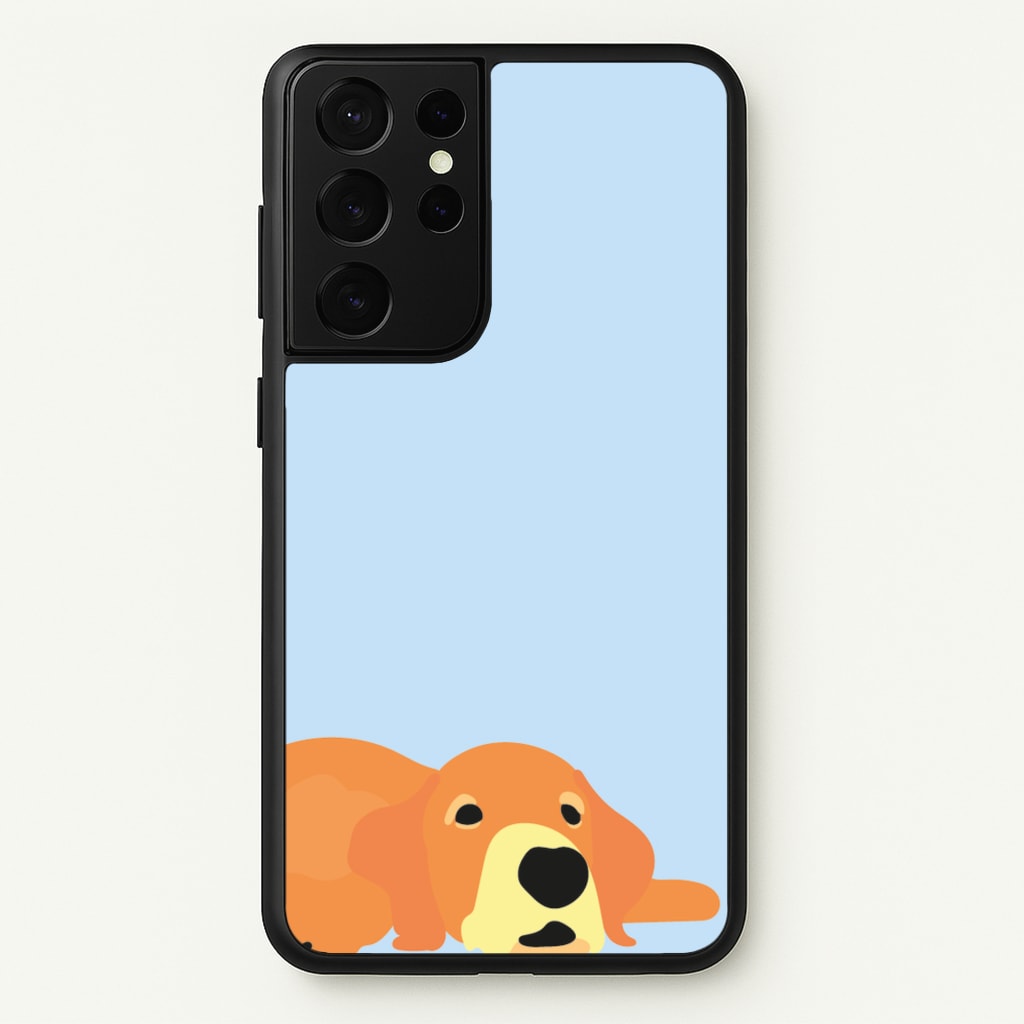 Laying and chilling - Dog Patterns - Dog Patterns Phone Case for Galaxy S21 Ultra