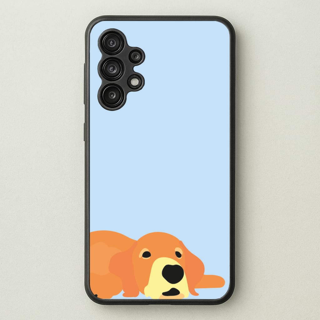 Laying and chilling - Dog Patterns - Dog Patterns Phone Case for Galaxy A13