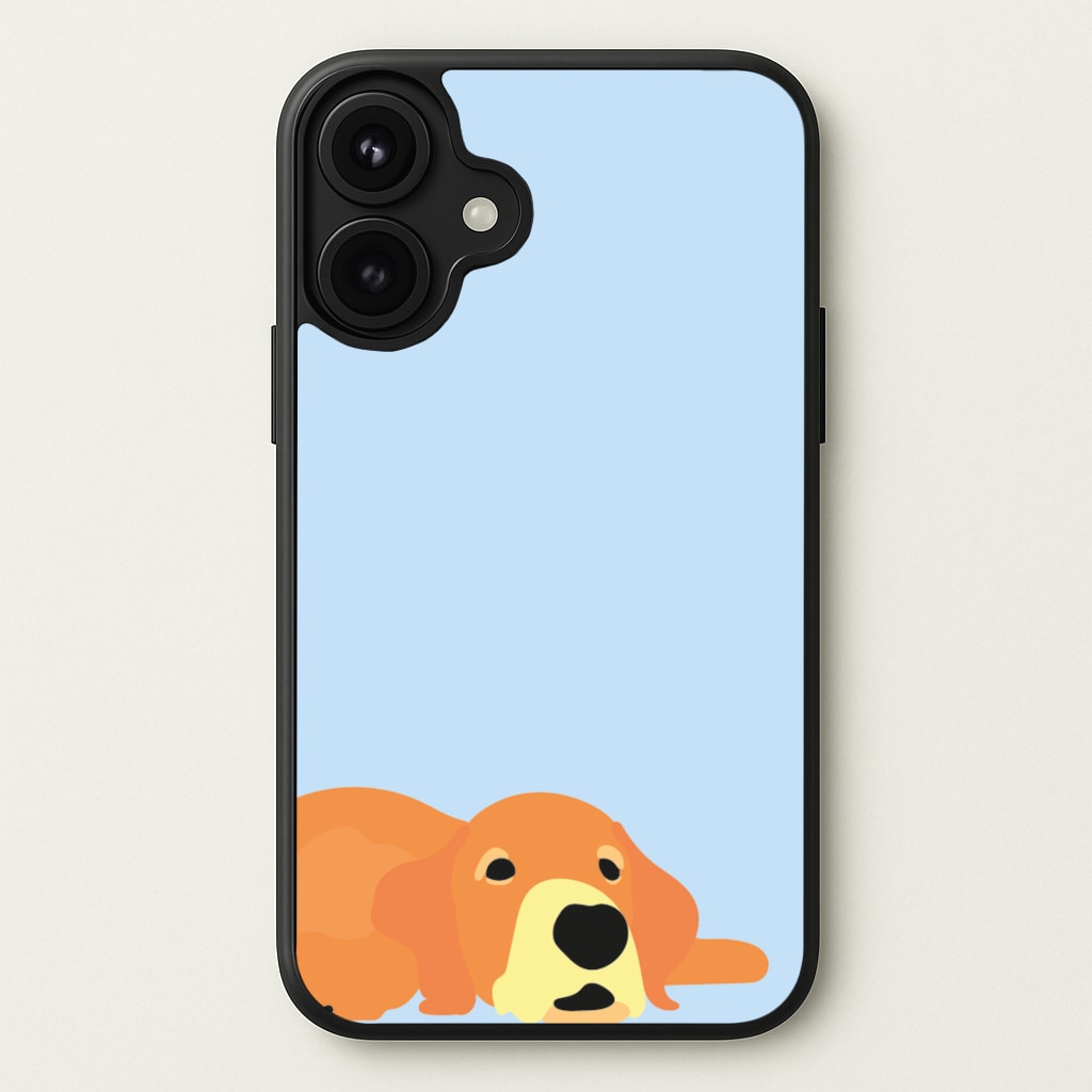 Laying and chilling - Dog Patterns Phone Case for iPhone 17