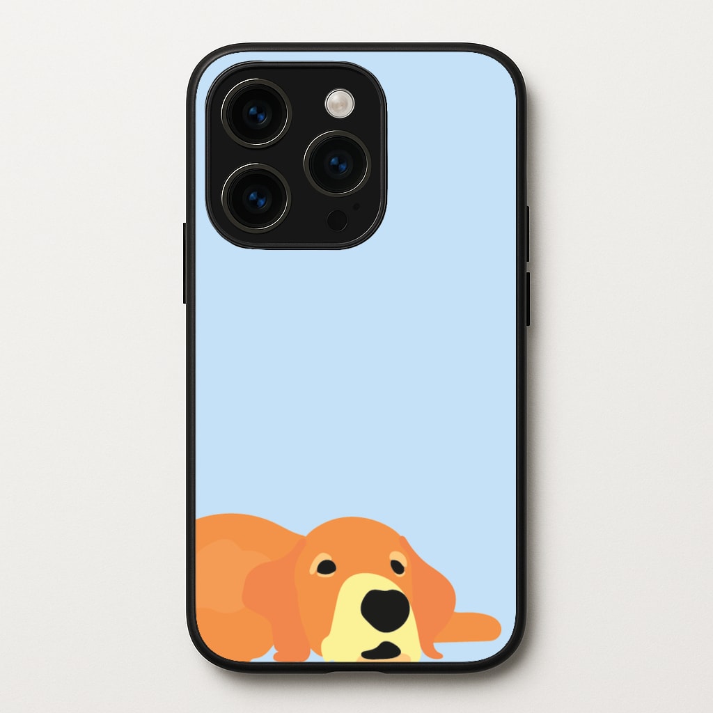 Laying and chilling - Dog Patterns - Dog Patterns Phone Case for iPhone 14 Pro