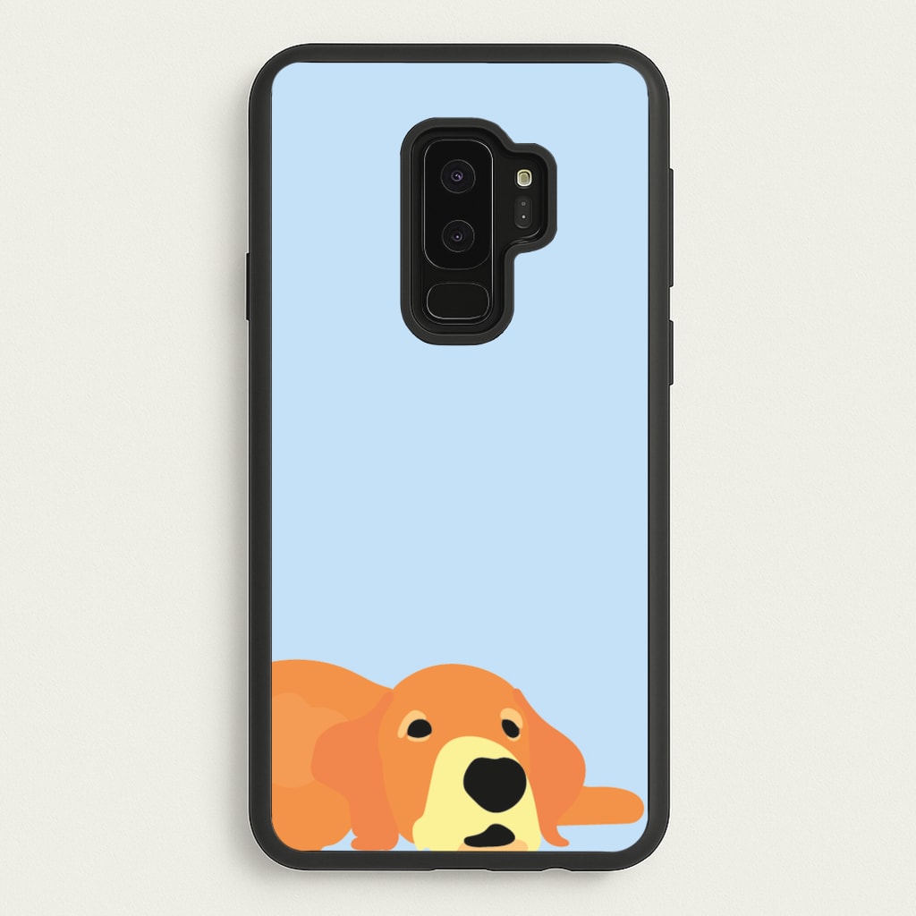 Laying and chilling - Dog Patterns - Dog Patterns Phone Case for Galaxy S9 Plus