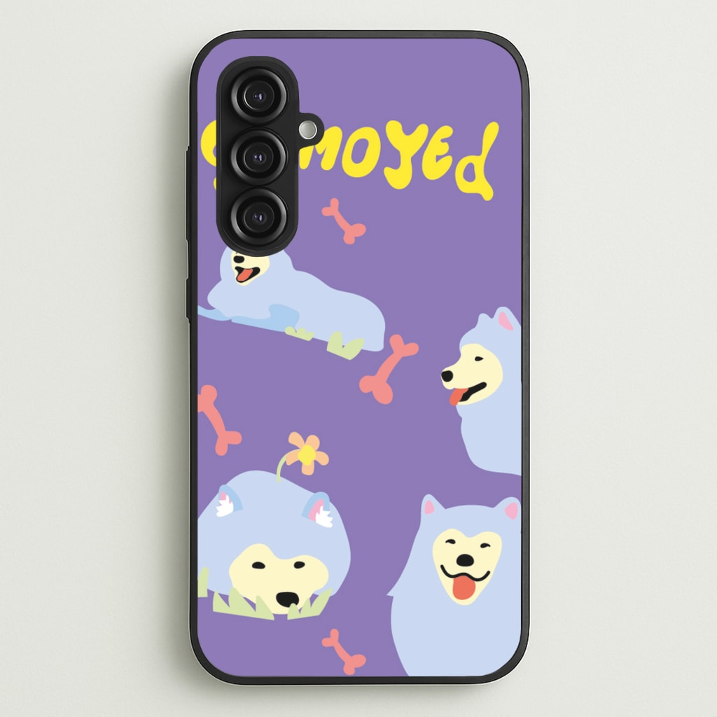 Samoyed - Dog Patterns - Dog Patterns Phone Case for Galaxy S23FE