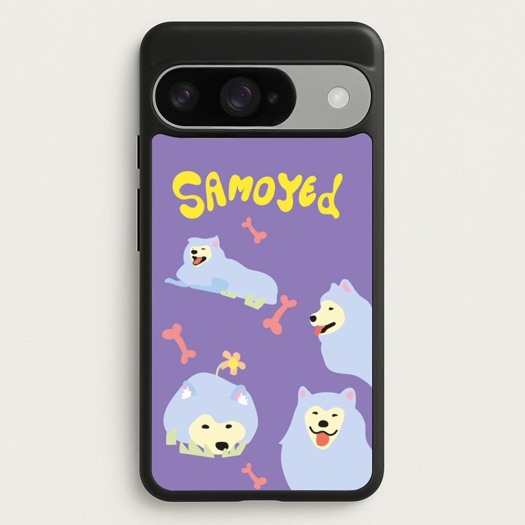 Samoyed - Dog Patterns Phone Case for Google Pixel 10 / 10 Pro