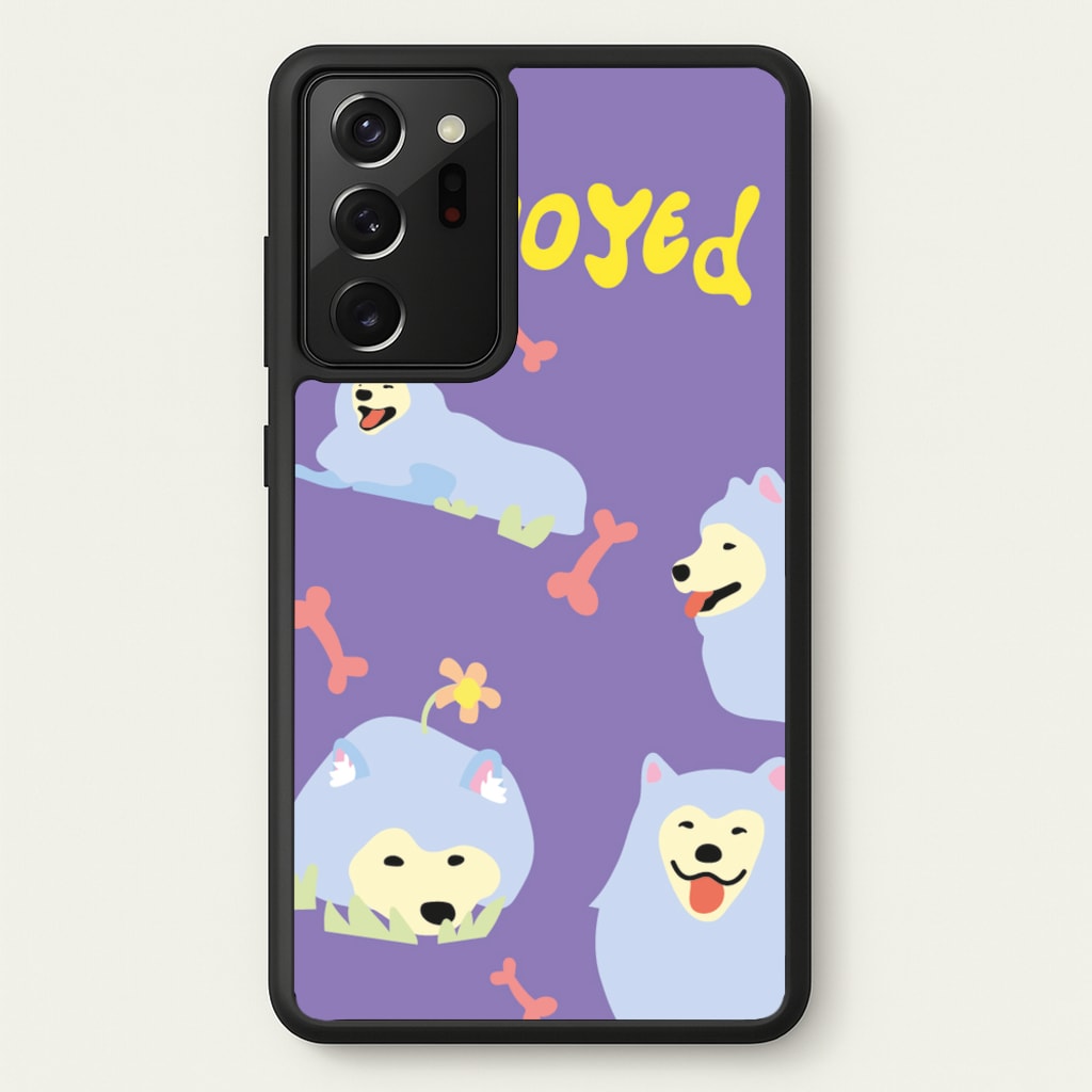 Samoyed - Dog Patterns - Dog Patterns Phone Case for Galaxy Note 20 Ultra
