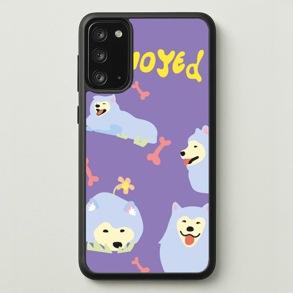 Samoyed - Dog Patterns - Dog Patterns Phone Case for Galaxy Note 20