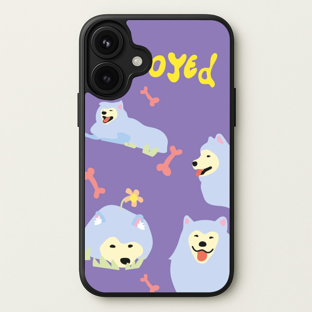Samoyed - Dog Patterns Phone Case for iPhone 17