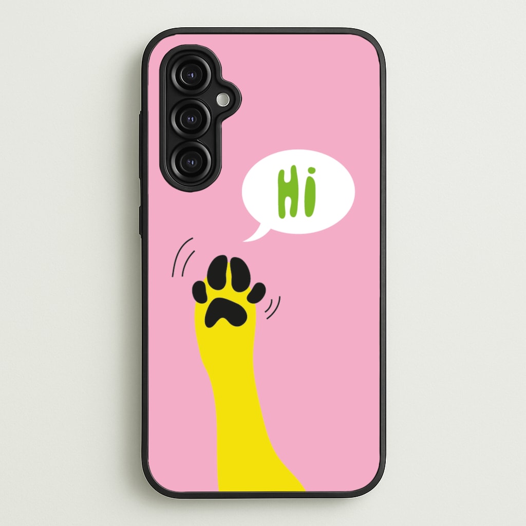 Hi - Dog Patterns - Dog Patterns Phone Case for Galaxy A14