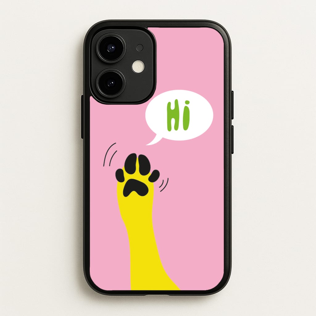 Hi - Dog Patterns - Dog Patterns Phone Case for iPhone 12 / 12 Pro