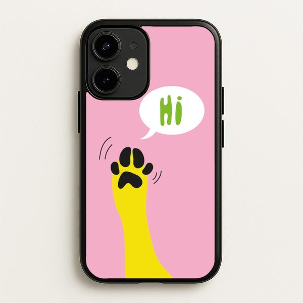 Hi - Dog Patterns - Dog Patterns Phone Case for iPhone 12 / 12 Pro
