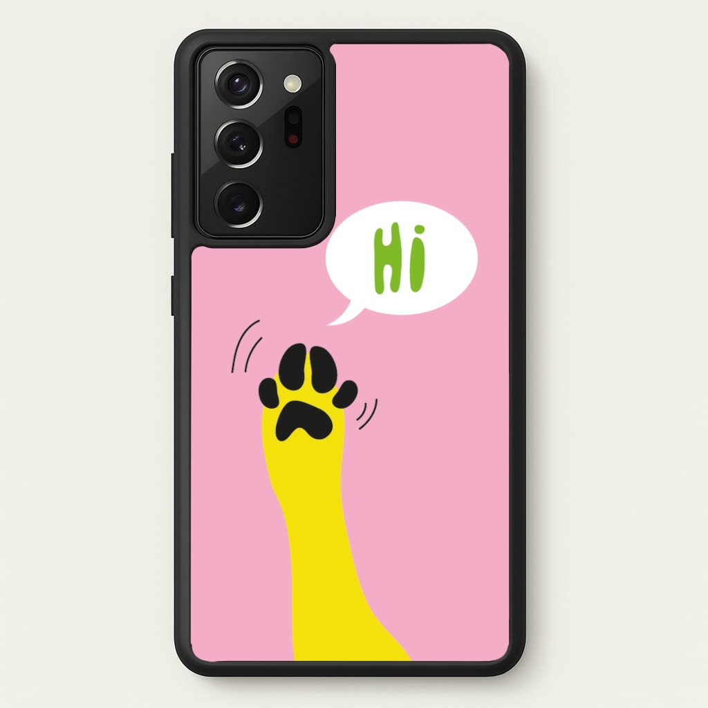 Hi - Dog Patterns - Dog Patterns Phone Case for Galaxy Note 20 Ultra