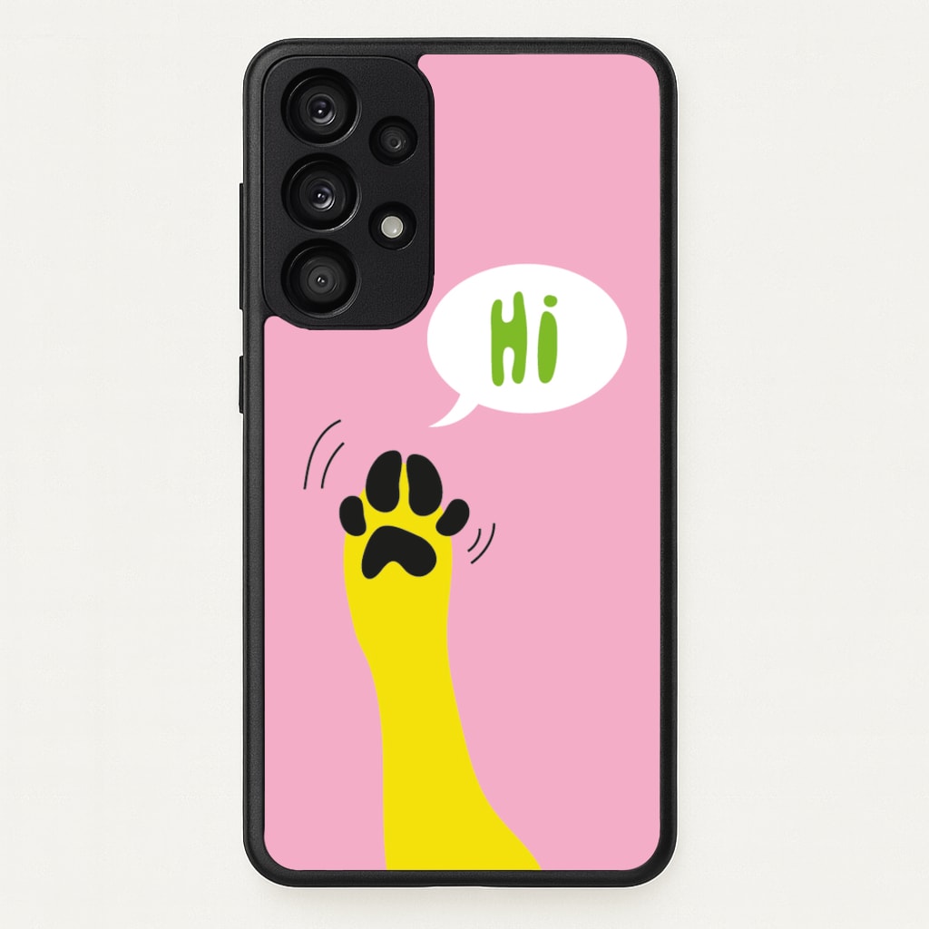 Hi - Dog Patterns - Dog Patterns Phone Case for Galaxy A33
