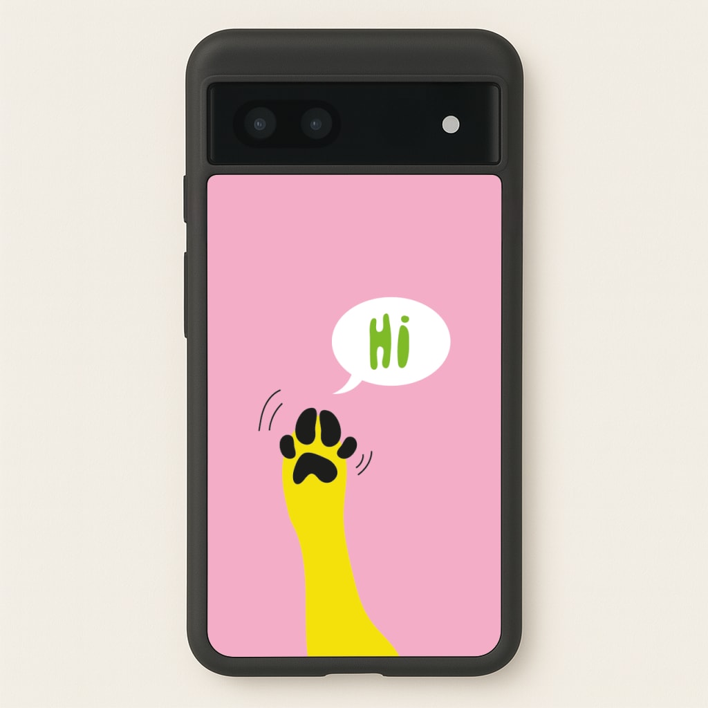 Hi - Dog Patterns - Dog Patterns Phone Case for Google Pixel 6a