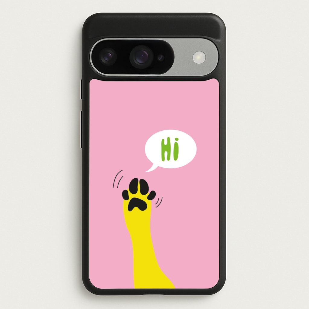Hi - Dog Patterns Phone Case for Google Pixel 10 / 10 Pro